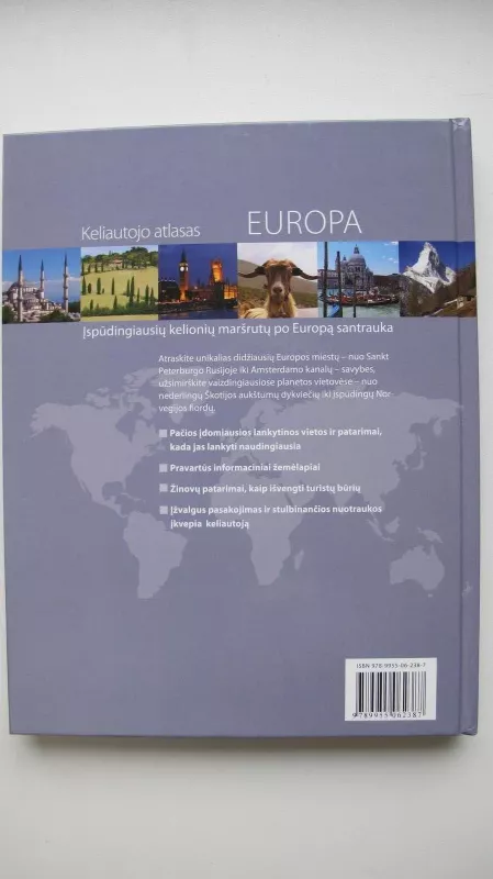 Keliautojo atlasas. Europa - Mike Gerrard, knyga 3