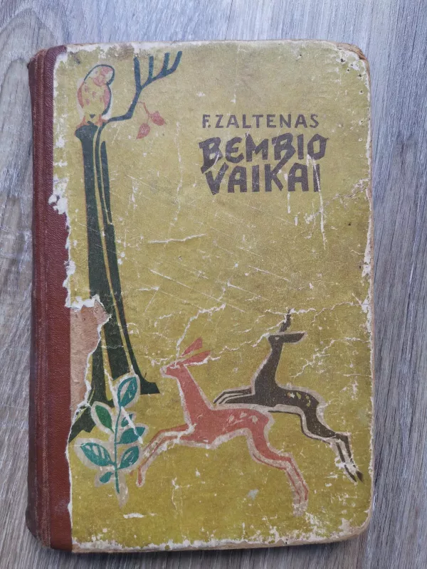 Bembio vaikai - Feliksas Zaltenas, knyga