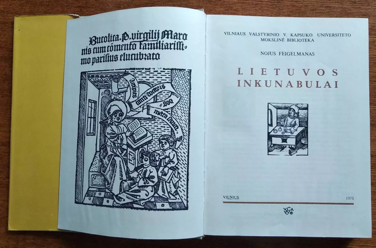 Lietuvos inkunabulai - Nojus Feigelmanas, knyga 4