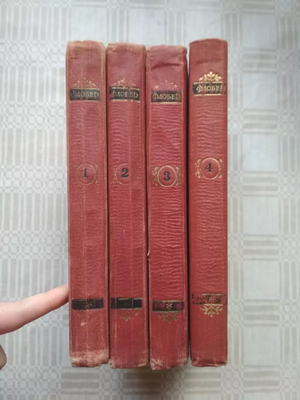 Raštai 4 tomai rusų kalba - Gustave Flaubert, knyga 3