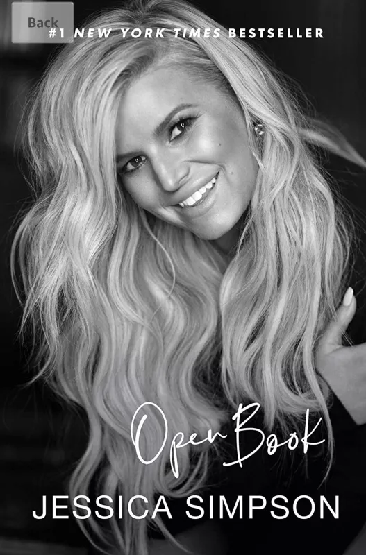 Open book - Jessica Simpson, knyga