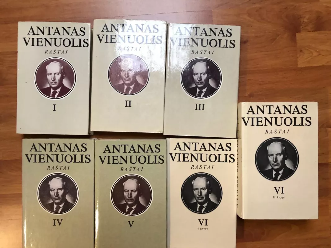 Antanas Vienuolis. Raštai  1-7 tomai ( 7 knygos) - Antanas Vienuolis, knyga