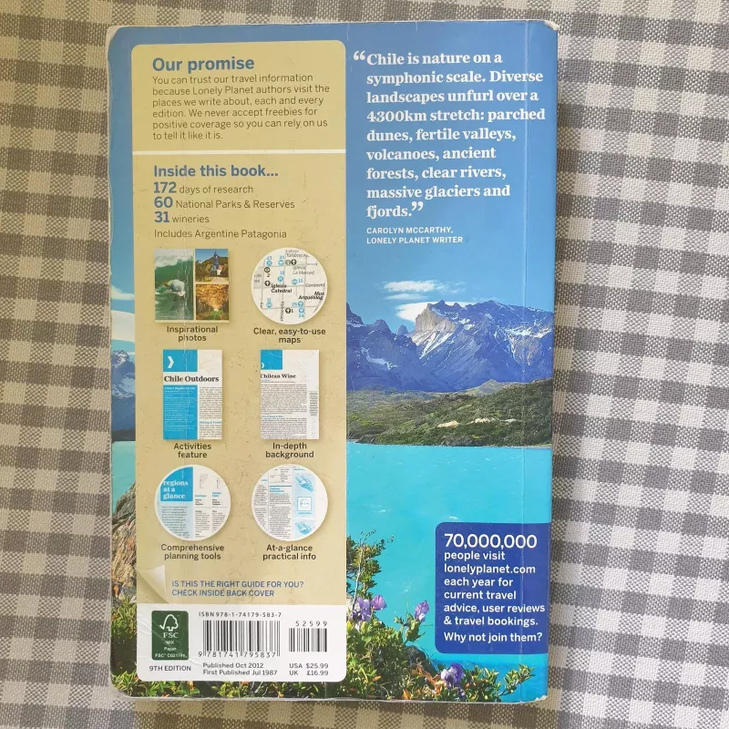 Chile & Easter Island - Planet Lonely, knyga 4