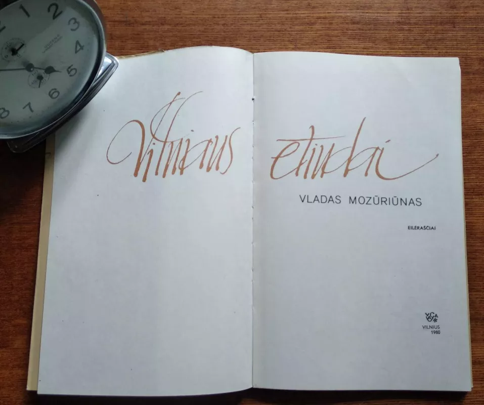 Vilniaus etiudai - Vladas Mozūriūnas, knyga 4