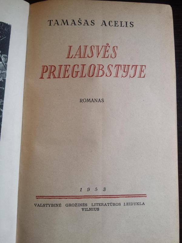 Laisvės prieglobstyje - Tamašas Acelis, knyga 2
