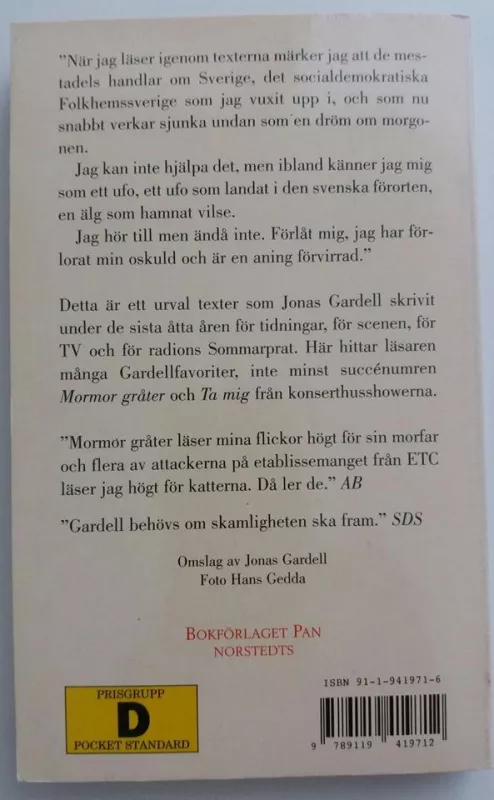 Mormor Grater - Jonas Gardell, knyga