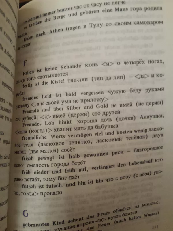Rusų-vokiečių patarlių žodynas - M. J. Cvilingas, knyga 3