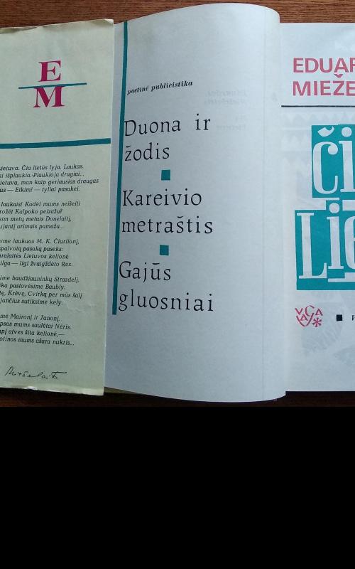 Čia Lietuva - Eduardas Mieželaitis, knyga 5