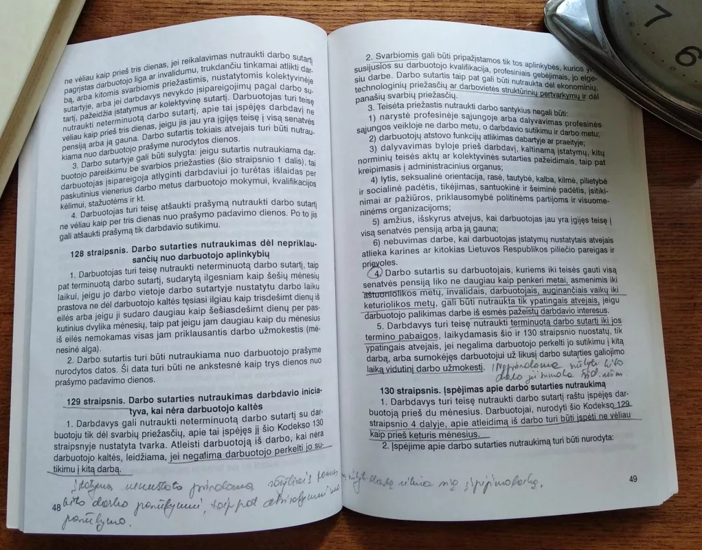 Lietuvos respublikos darbo kodeksas - Autorių Kolektyvas, knyga 3