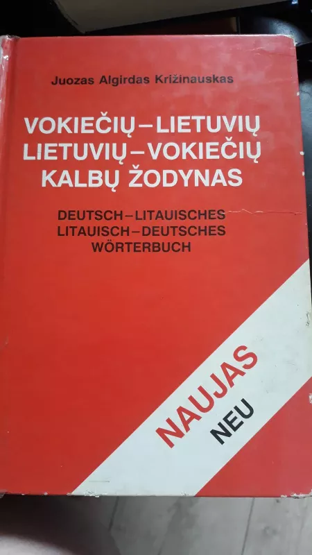vokiečių-lietuvių lietuvių- vokiečių kalbų žodynas 2003 - Autorių Kolektyvas, knyga 3