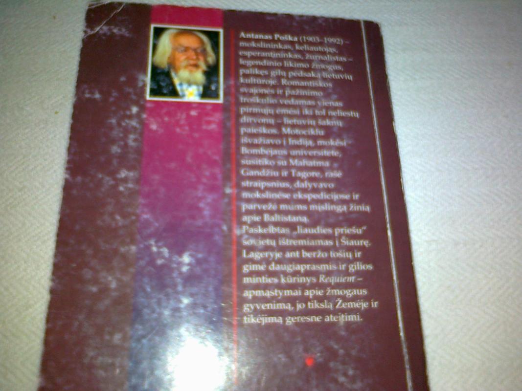 Requiem. Ave, Vita, moriturus te salutat! - Antanas Poška, knyga 2