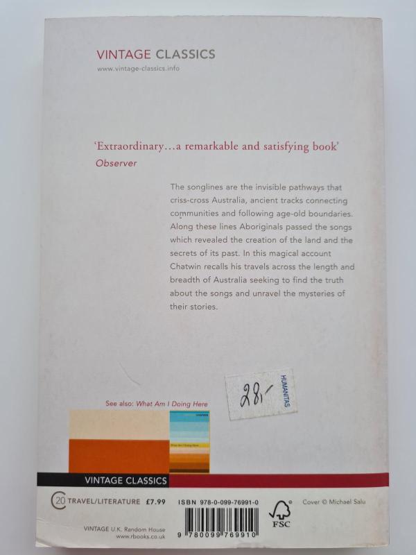 The Songlines - Bruce Chatwin, knyga 3