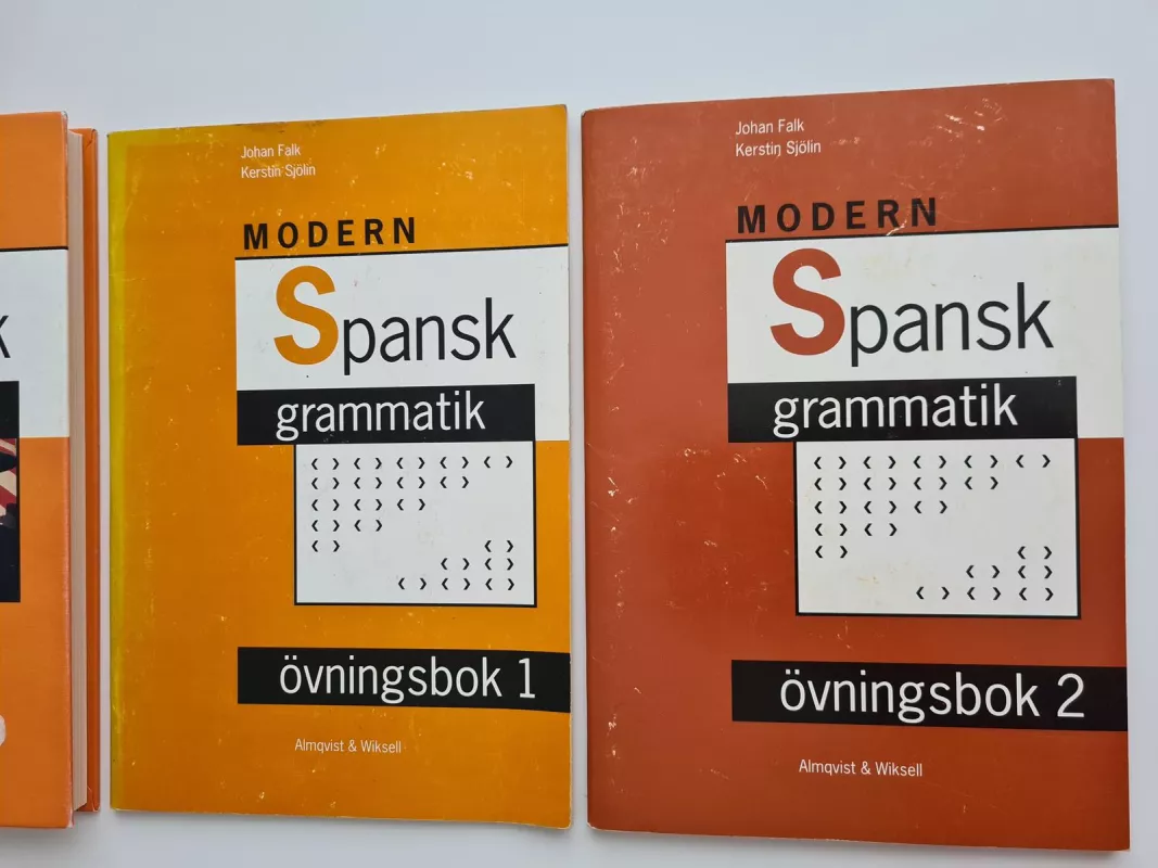 Modern Spansk Grammatik johan falk 1 - Johan Falk, knyga 6