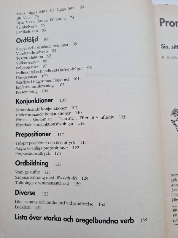 Grammatik ovningar med regler och kommentarer - Gunnar Helstrom, knyga 2