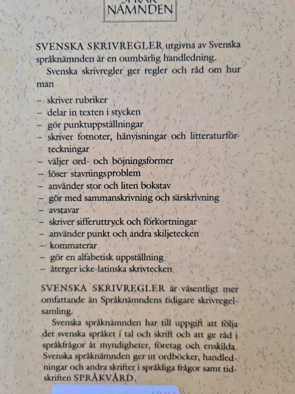 Svenska skrivregler - Eva Raam-Inghult, knyga 5