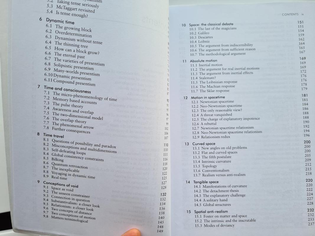 Time and Space - Barry Dainton Barry Dainton, knyga 4