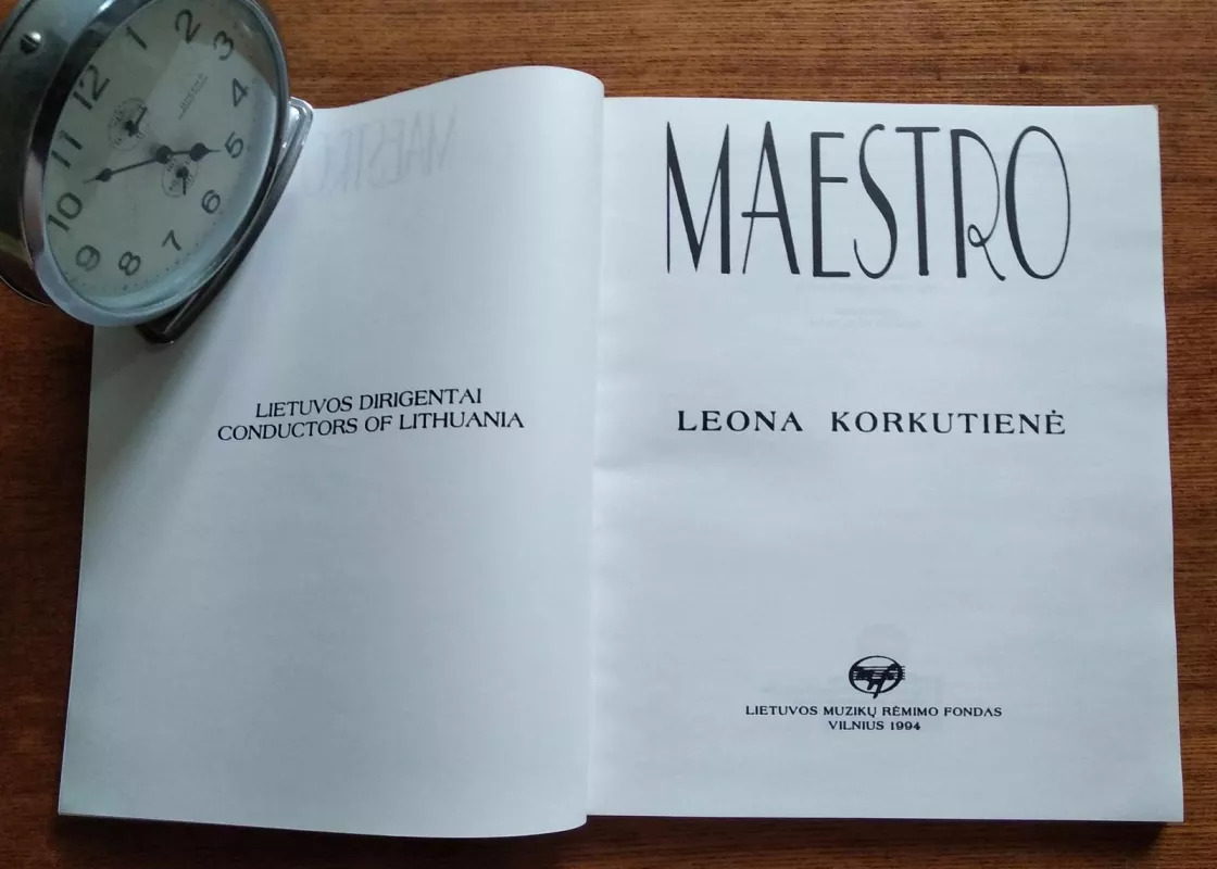 Maestro - Leona Korkutienė, knyga 3