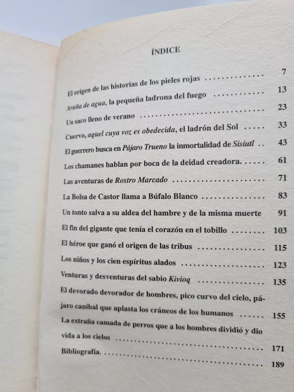 Historias Magicas de Los Indios Pieles Rojas - Benito Vidal, knyga