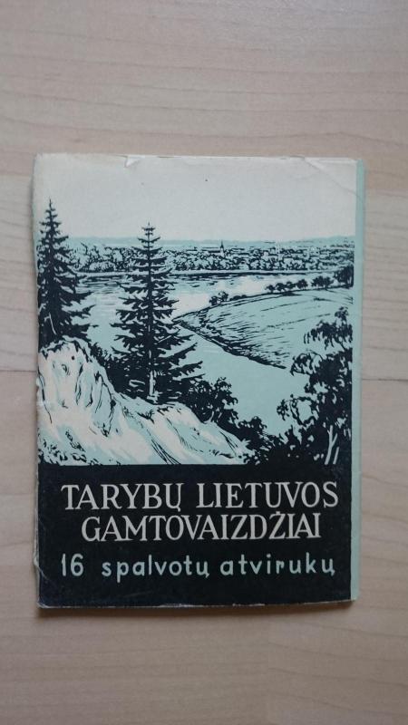 Tarybų Lietuvos Gamtovaizdžiai (atvirukų rinkinys) - A. Medonis, knyga 5