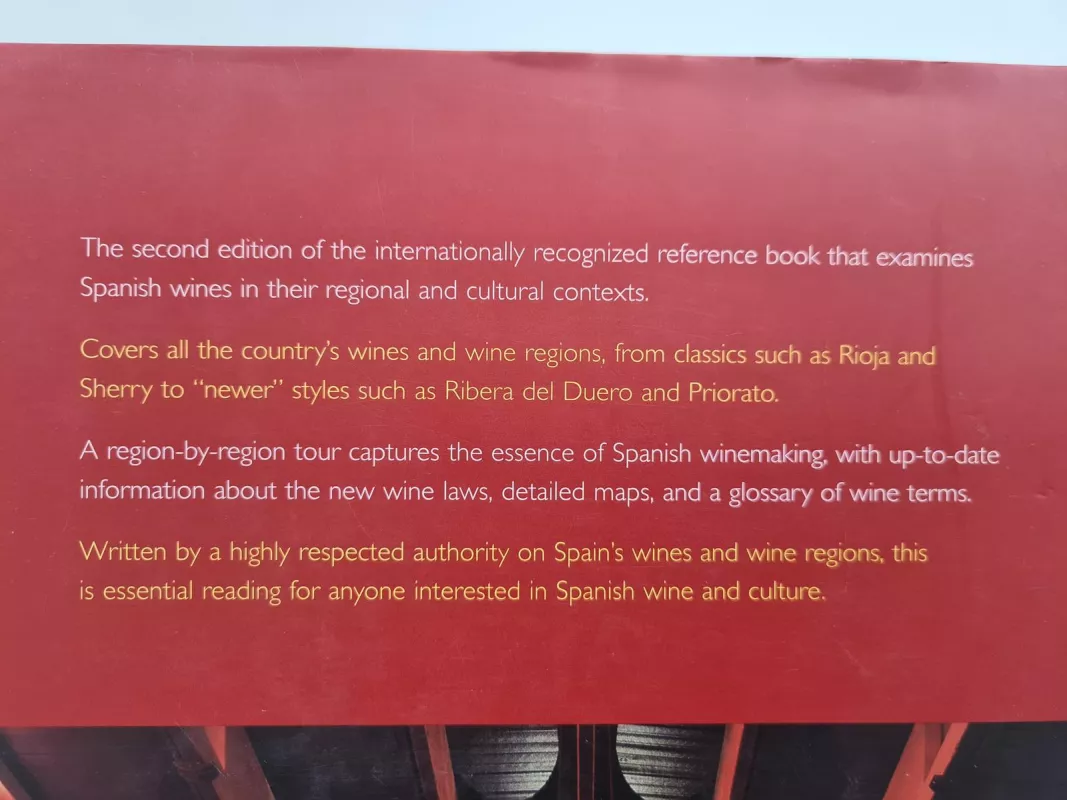 The New Spain: A Complete Guide to Contemporary Spanish Wine - John Radford, knyga 5