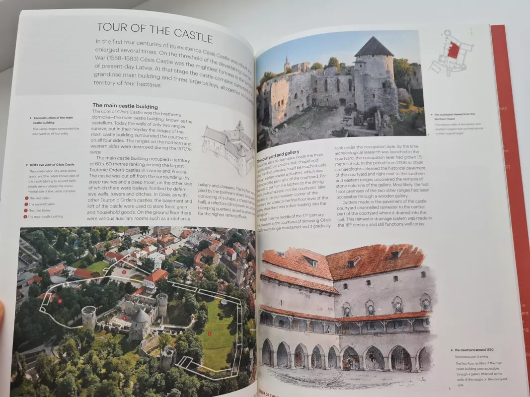 Cesis Castle - Gundars Kalnins, knyga