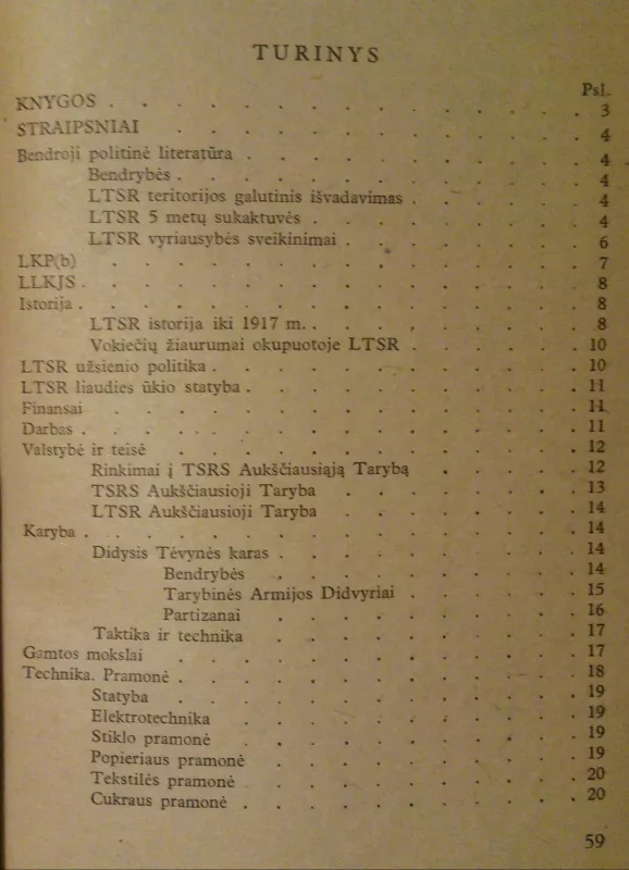 Tarybinė Lithuanica. 1945m. - pulk.ltn.V. Steponaitis, knyga 4