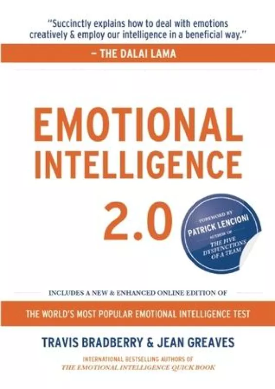 Emocinis intelektas. Emotional intelligence - Travis Bradberry, knyga