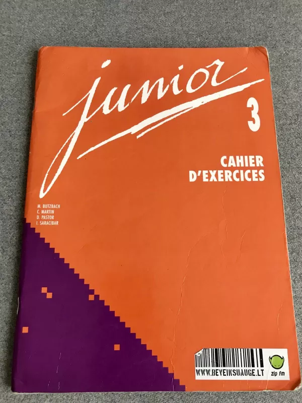 Junior 3 - Autorių Kolektyvas, knyga