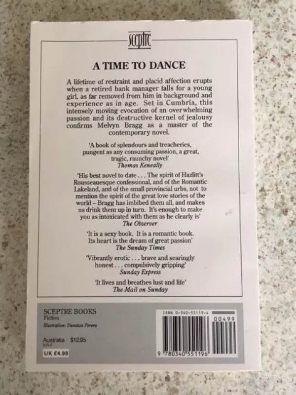 A Time To Dance - Melvyn Bragg, knyga