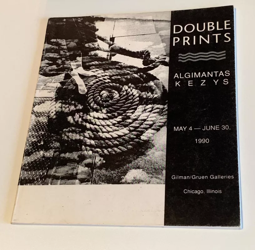 Double prints - A. Kezys, knyga