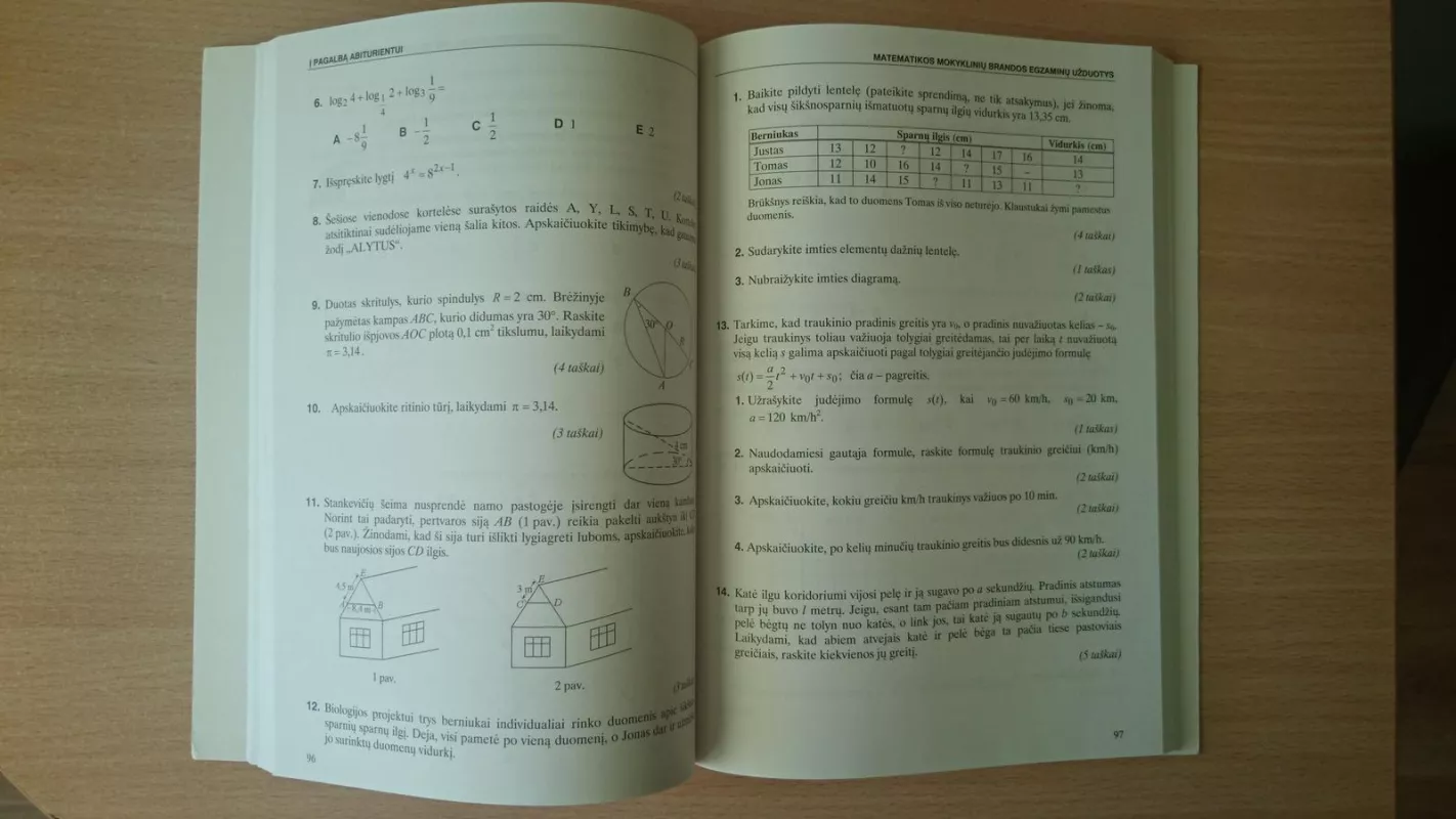 į pagalba abiturientui matematika 1999-2008 - Nacionalinis egzaminų centras , knyga