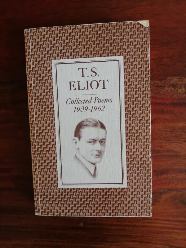 Collected Poems 1909-1962 - T.S. Eliot, knyga