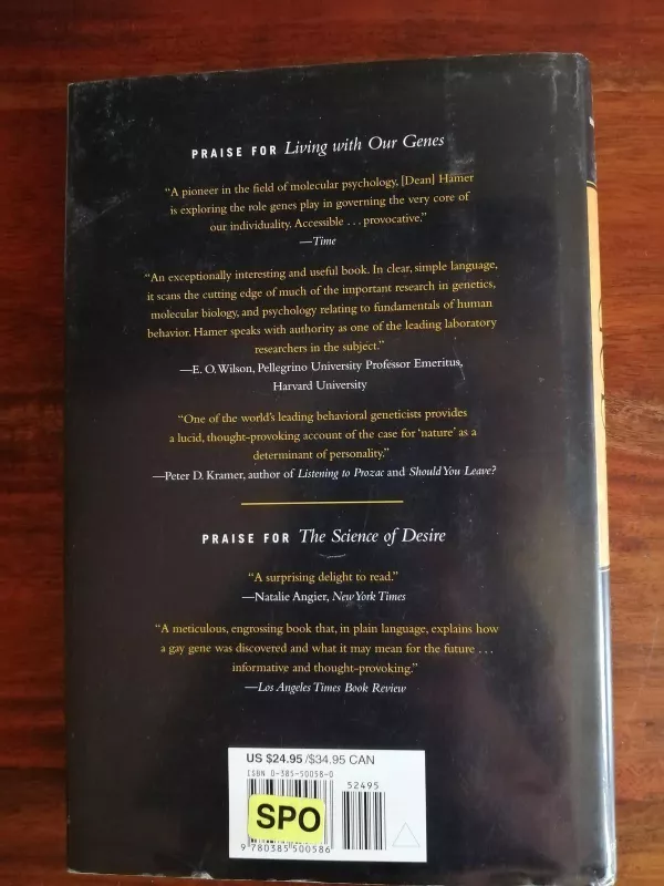 The God gene - Dean Hamer, knyga