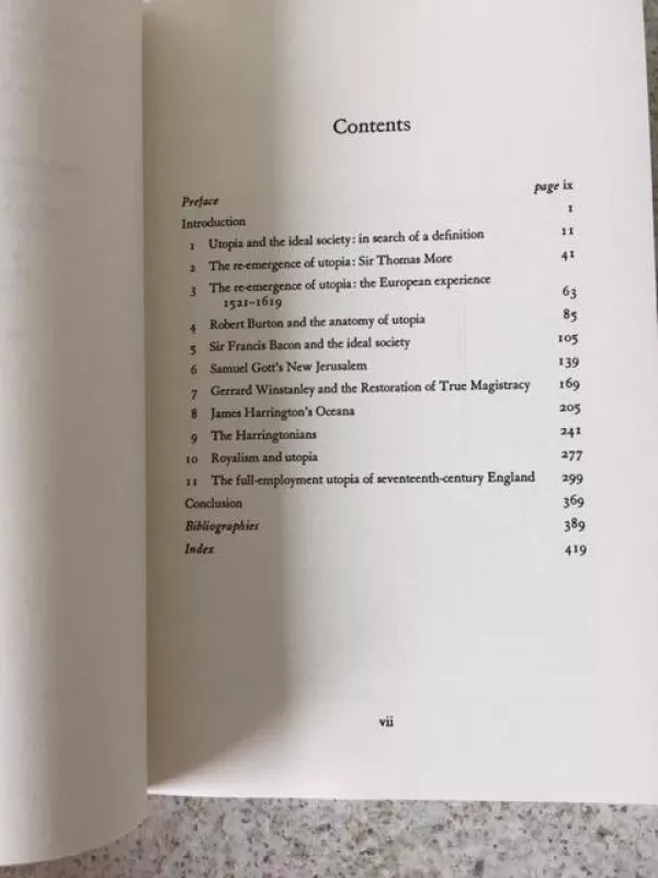 Utopia & The Ideal Society (A Study of English Utopian Writing 1516 - 1700) - J.C. Davis, knyga