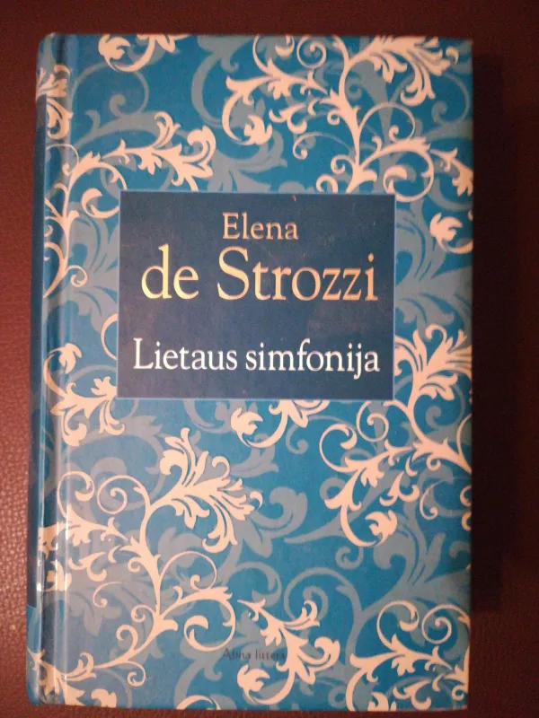 Lietaus simfonija - Elena de Strozzi, knyga