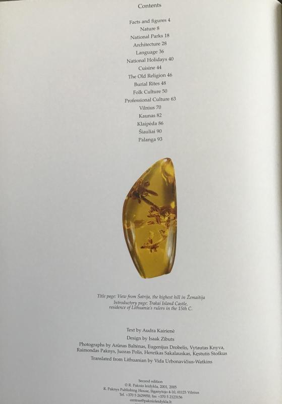 Lithuania. Nature. Traditions. Culture. Cities - Autorių Kolektyvas, knyga 3