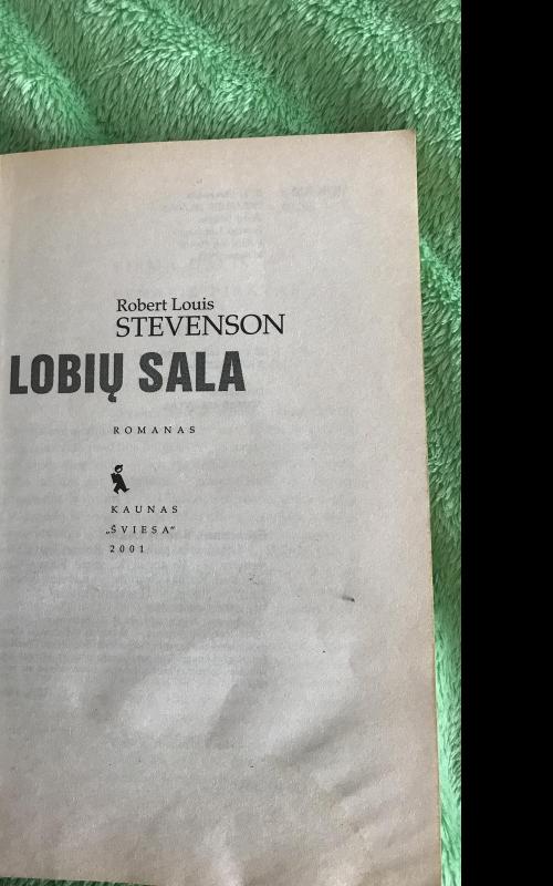 Lobių sala - Robert Louis Stevenson, knyga 2