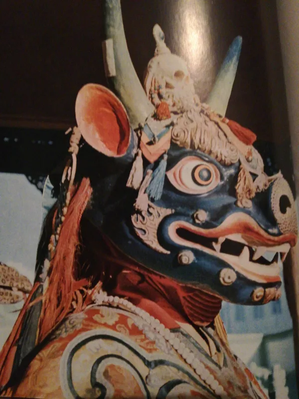 Mongolų lamų ritualinės kaukės - Werner Forman Bjamba Rintschen, knyga 4
