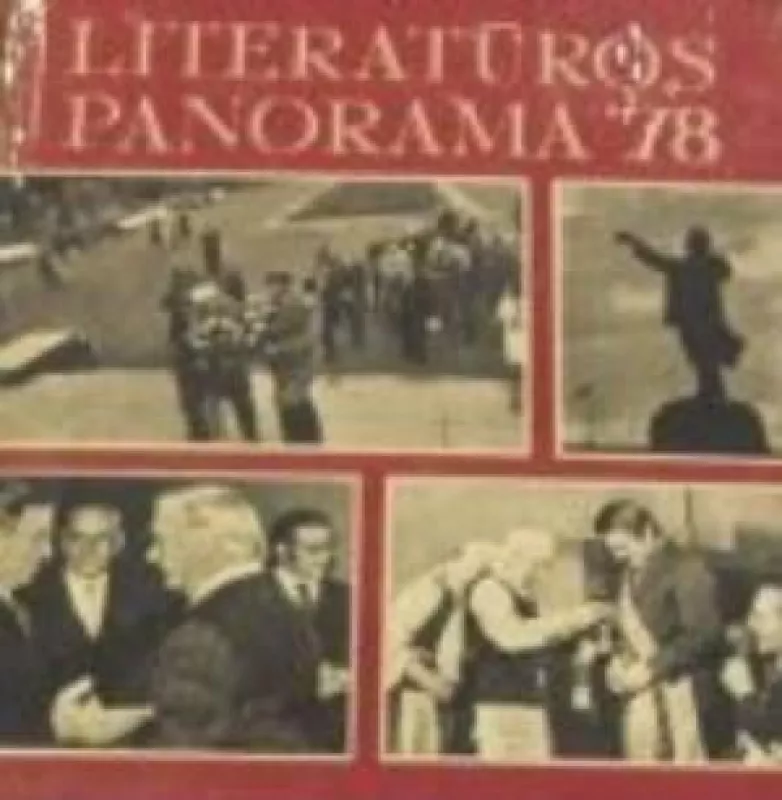 Literatūros panorama 78 - Arvydas Valionis, knyga