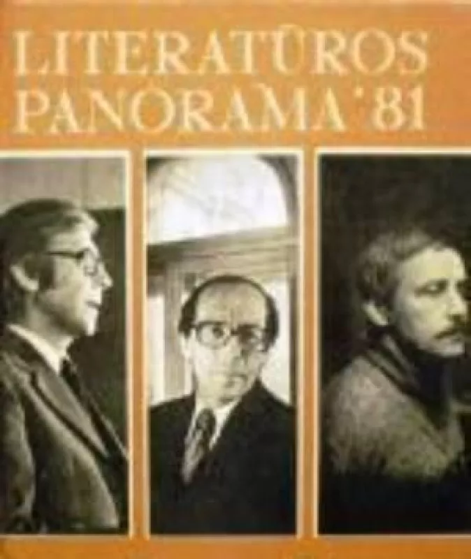 Literatūros panorama 81 - Arvydas Valionis, knyga