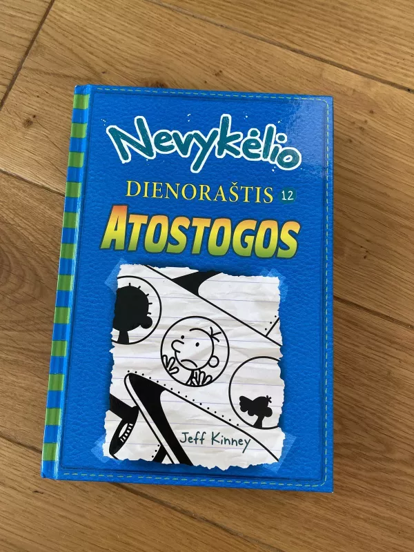 Nevykėlio dienoraštis 12. Atostogos - Jeff Kinney, knyga