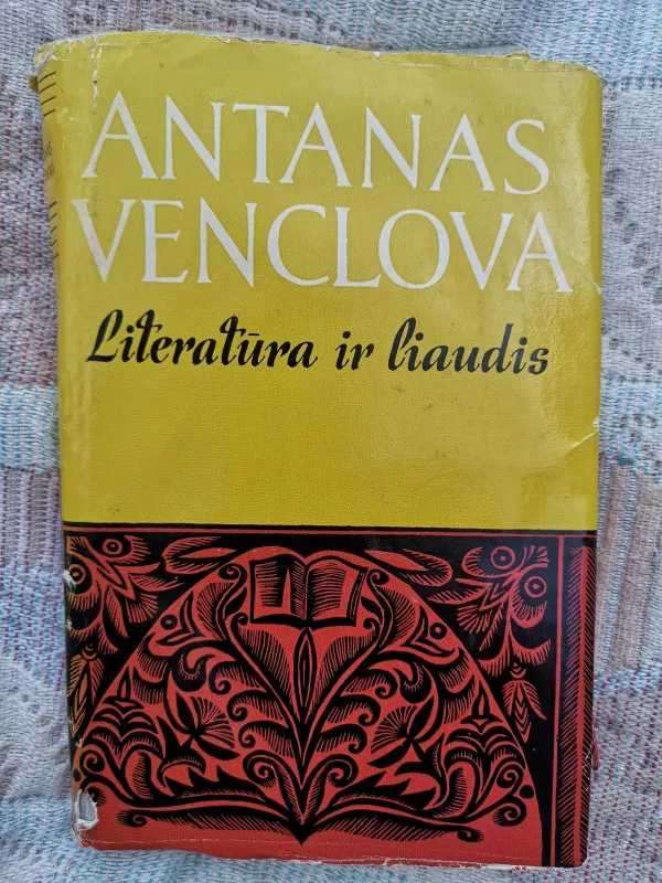Literatūra ir liaudis - Antanas Venclova, knyga 3