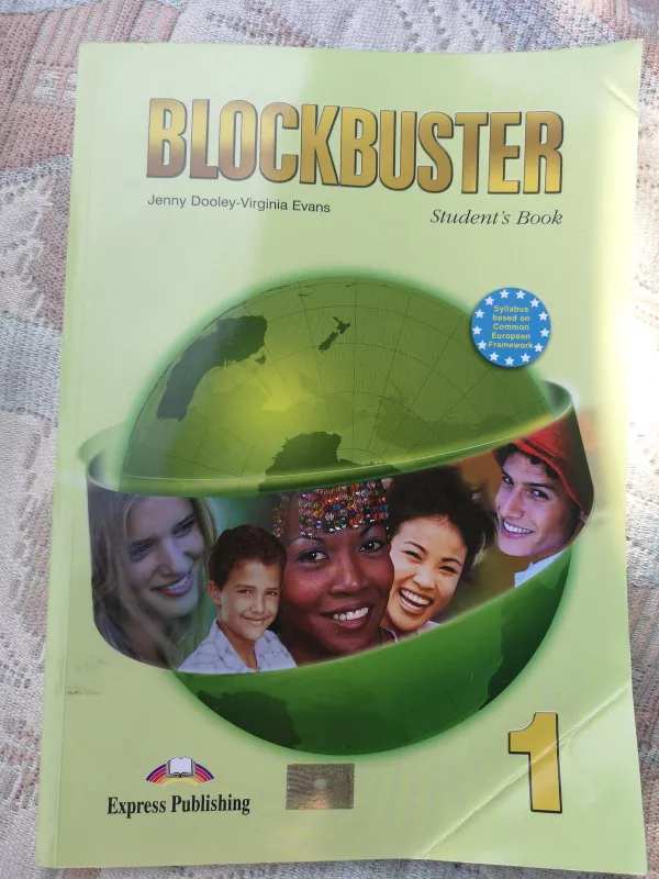 Blockbuster 1 Student's book - Jenny Dooley,Virginia Evans, knyga 3