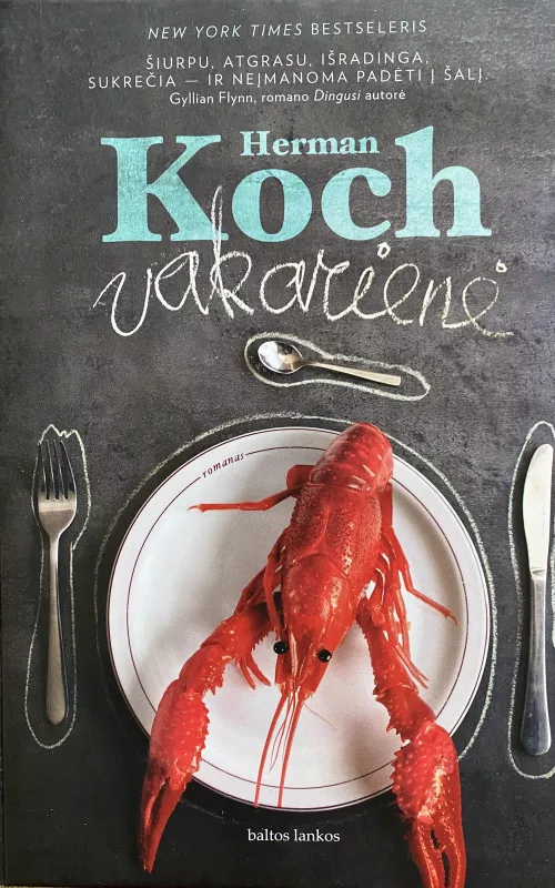 Vakarienė - Herman Koch, knyga