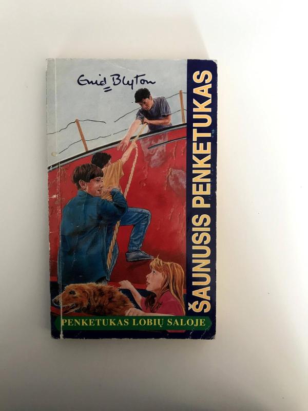 Šaunusis penketukas: penketukas lobių saloje - Enid Blyton, knyga 3