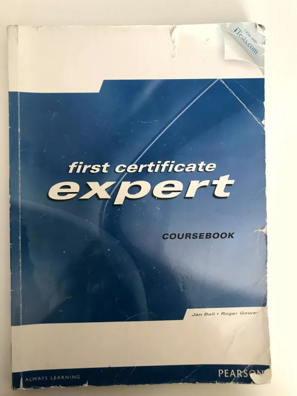 First Certificate Expert. Coursebook - Jan Bell, knyga 3