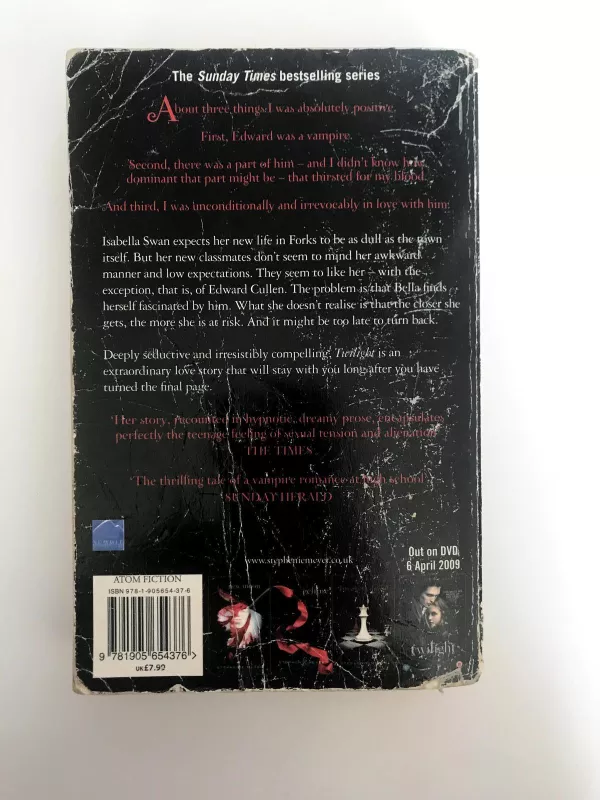 Twilight - Stephenie Meyer, knyga 2