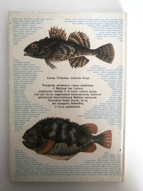 Lietuvos žuvys - Juozas Virbickas, knyga 2