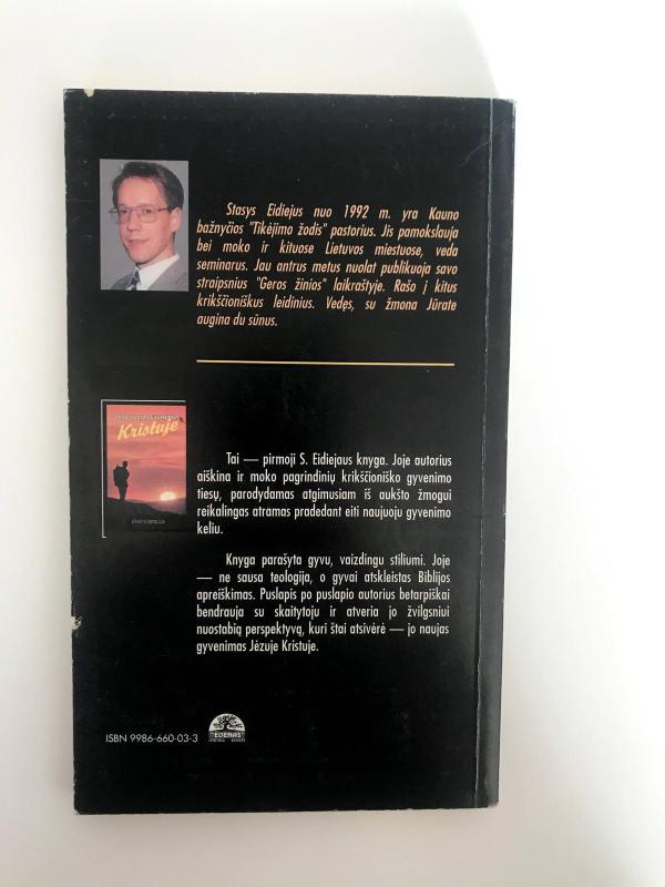 Tavo naujas gyvenimas Kristuje - Stasys Eidiejus, knyga 2