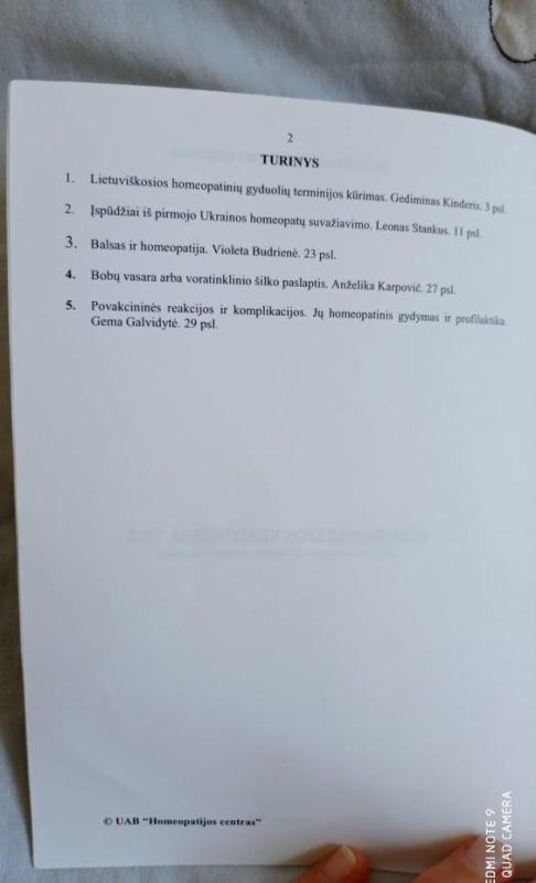 Homeopatijos seminaras Nr.2 - Autorių Kolektyvas, knyga 3